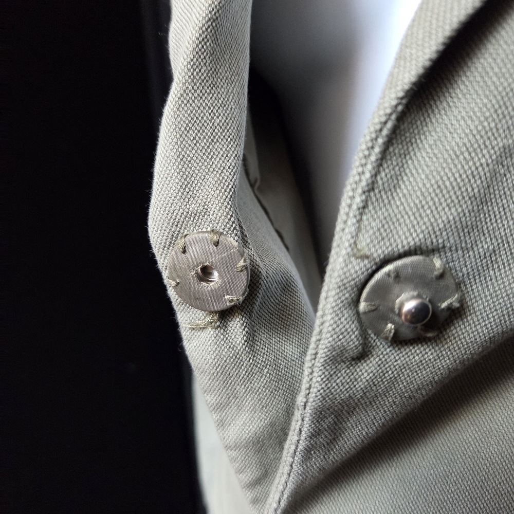 H&M Napoleon Jacket Military Style Blazer Size 6 - Picture 9 of 11